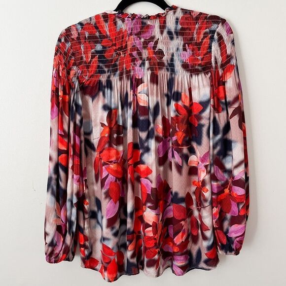 Soft Surroundings Celandine Floral Blouse - Picture 13 of 16